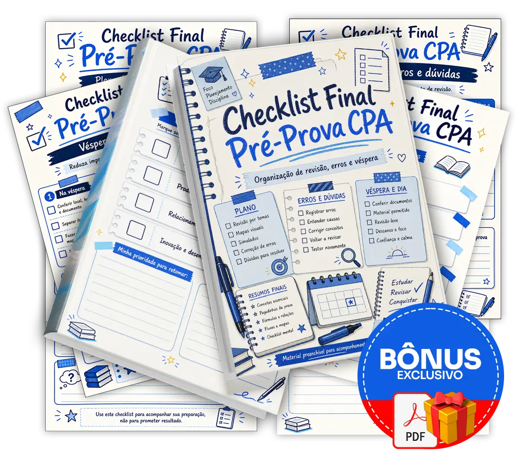 Checklist Final Pré-Prova CPA